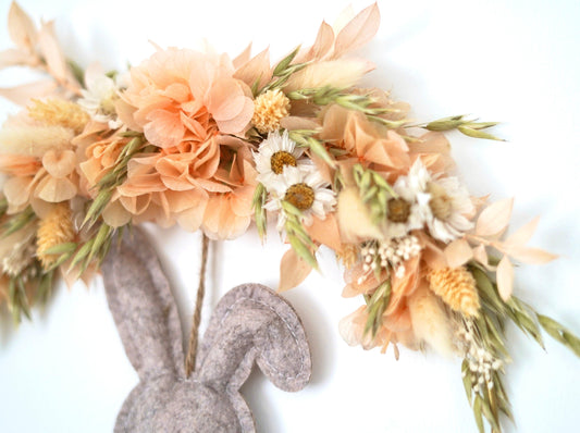 Trockenblumenkranz Osterhäschen - Tanafleur